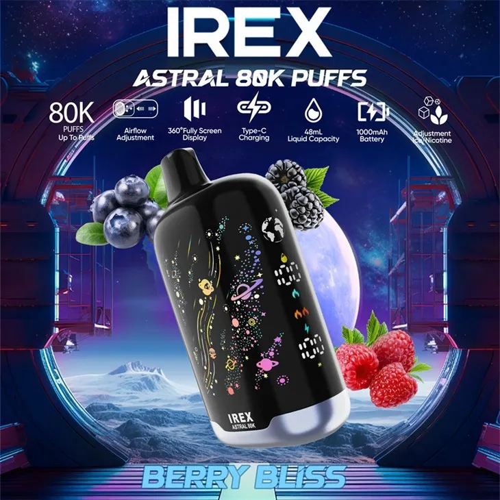 IREX Astral 80000 Puffs factory
